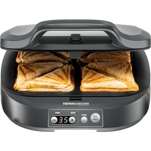 Rommelsbacher ST 1800 sandwich maker 1800 W Black Cijene