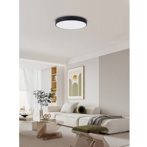  Immax NEO 07202L-LED Prigu&amp;scaron;iva plafonska svetiljka RONDATE 53W/230V crna Tuya+DO Slike