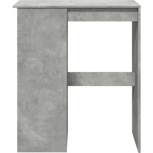 VidaXL barski stol s držačima boja betona 90x47,5x103,5 cm drveni Slike