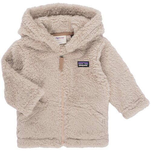 Patagonia Flis FURRY FRIENDS HOODY Bež Cene