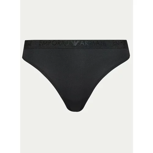 Emporio Armani Underwear Set 2 parov tangic 163333 4R235 00020 Črna