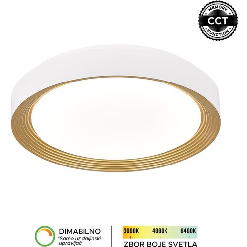 Forma LED plafonjera LP-405-28R WH+SG Cene