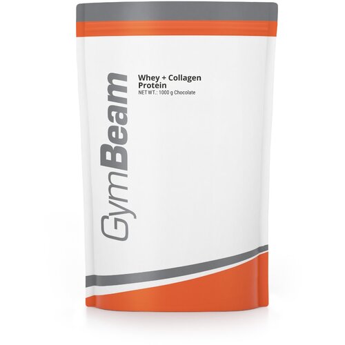 GymBeam Whey + Collagen Protein 1000 g čokolada Cene