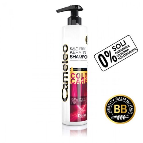 Delia &amp;Scaron;ampon sa keratinom i marula uljem za farbanu i posvetljivanu kosu bez sulfata CAMELEO BB COLOR CARE 250ml Slike