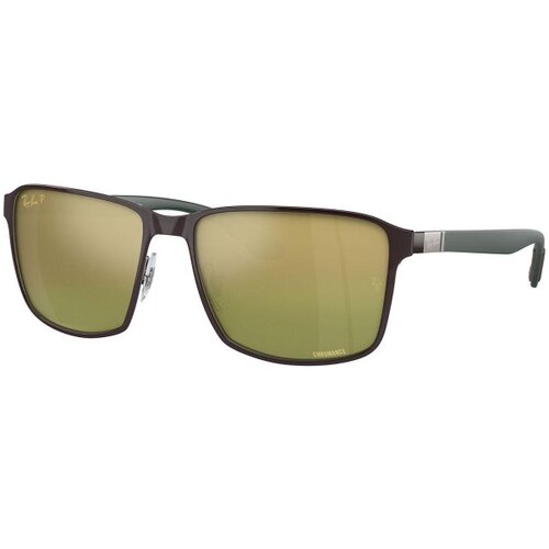 Ray-ban RB3721CH 188/6O Polarized ONE SIZE (59) Rjava/Zlata Slike