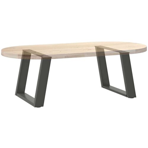 VidaXL Noge stolića za kavu U-oblika 2 kom antracit 70x(42-43)cm čelik Slike