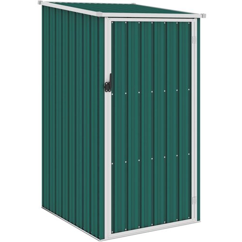 VidaXL Vrtna lopa zelena 87x98x159 cm pocinkano jeklo Slike