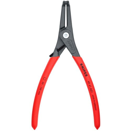 Knipex precizna kriva zeger kle&amp;scaron;ta za spolja&amp;scaron;nje sigurnosne prstenove sa graničnikom 210mm - pod 90&amp;deg; (49 41 A31) Slike