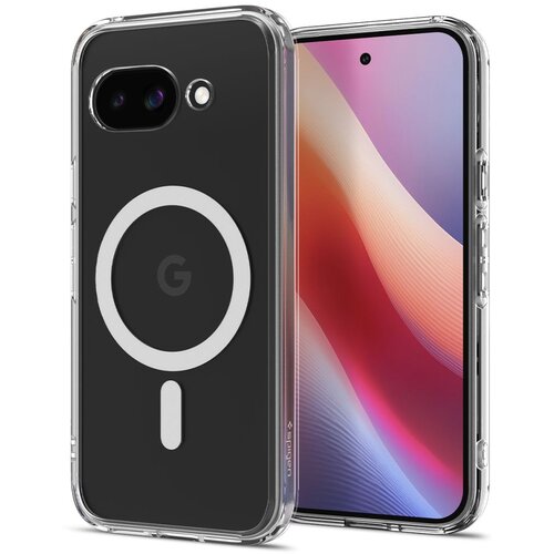 Spigen ULTRA HYBRID MAG futrola kompatibilna s MagSafeom za GOOGLE PIXEL 9A prozirna/bijela Slike