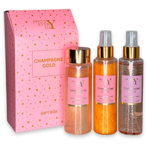Hedera Vita Pretty Every day Champagne Gold poklon set Cene