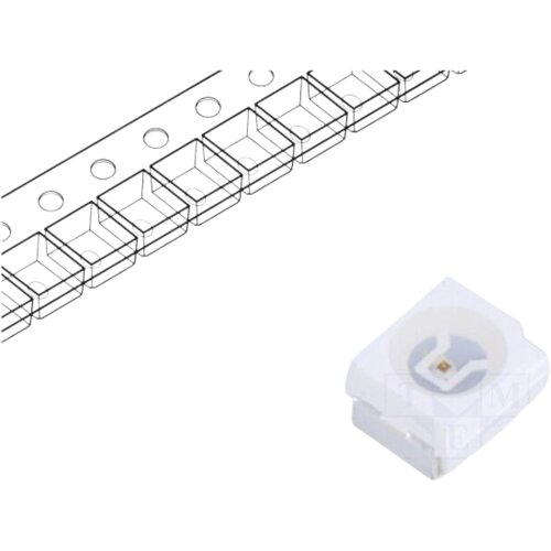  LED dioda crvena 3.5x2.8x1.9mm 3.4V 1.8...2.4V Cijene