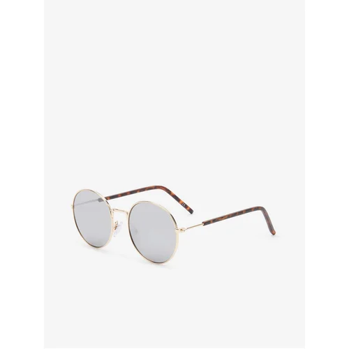 Vans Women's Framed Sunglasses in Gold LEVELER SUNGLAS - Women