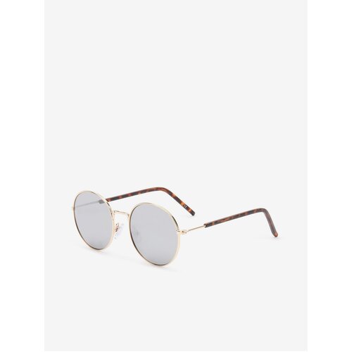 Vans Women&amp;#039;s Framed Sunglasses in Gold LEVELER SUNGLAS - Women Slike