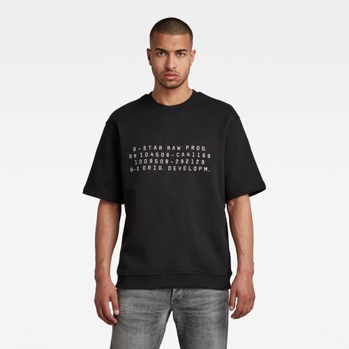 G-star Sweatshirt - G-star RAW Heavy yoichi sweat ub black Cijene