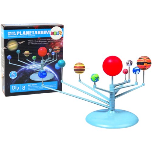 Set of Creative Planets for assembly and painting Cene