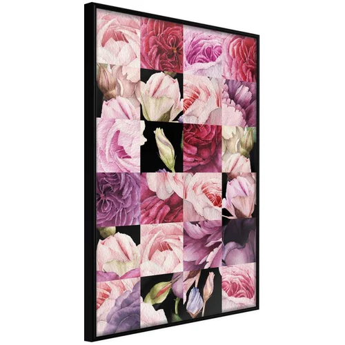  Poster - Floral Jigsaw 30x45