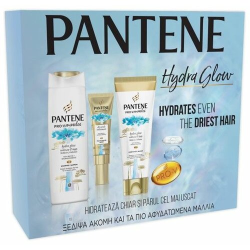 Pantene "pro-v hydra pakovanje sa šamponom od 300ml, regeneratorom od 200ml i serumom za kosu od 70ml Cene