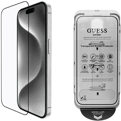 Guess SET 2V1 ZA&Scaron;ČITNO STEKLO ZA EKRAN IN LEČE ZA IPHONE 16 PRO MAX, (5000086599) Cene