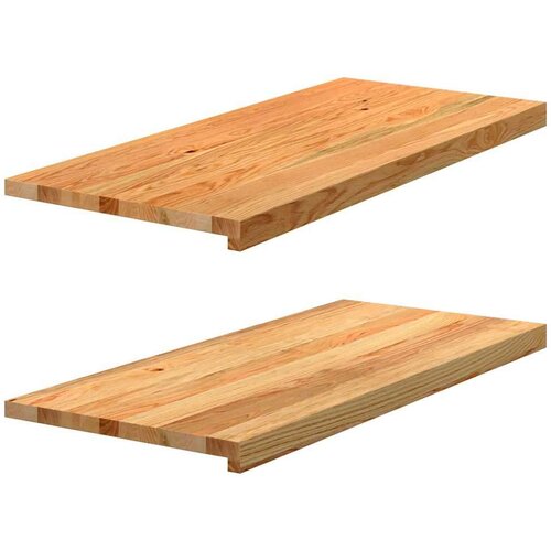  Prozorske klupice 2 kom svijetlosmeđe 90x40x2 cm masivne hrast Cijene