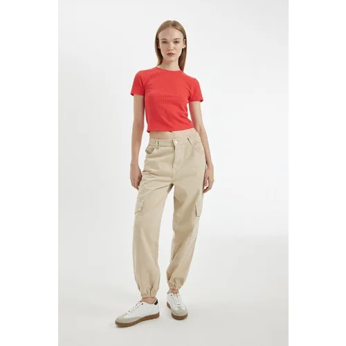 Defacto Cool Cargo Jogger Normal Waist Gabardine Trousers