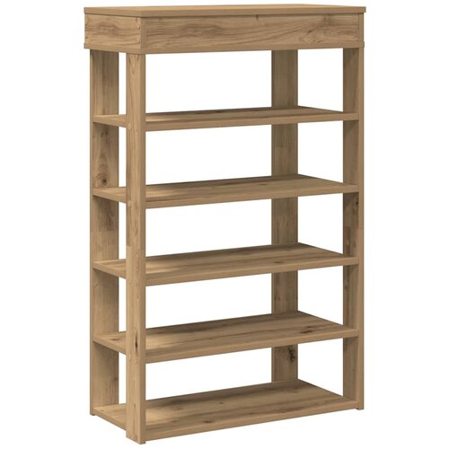 Maison Chic Regal za čevlje - Polica za čevlje artisan hrast 60x30x98 cm inženirski les, (21776672) Cene