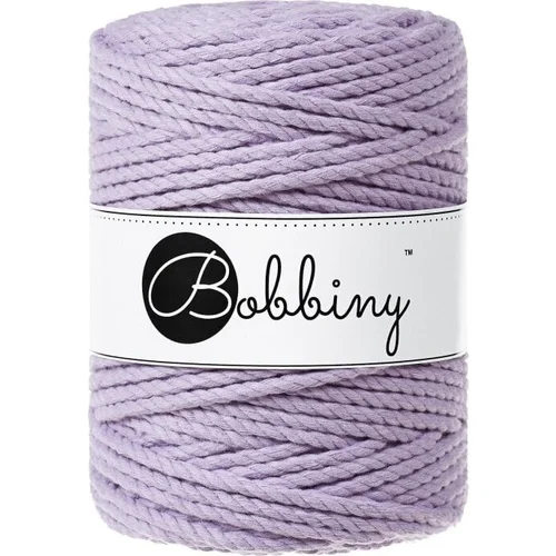 Bobbiny 3PLY Macrame Rope 5 mm Lavender Konac