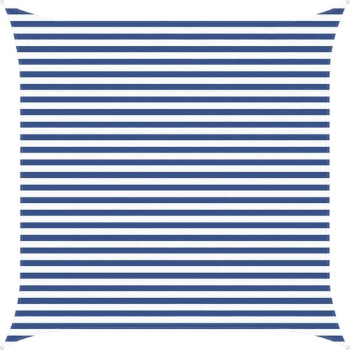 vidaXL Sončno platno Modra in bela 3,6 x 3,6 m 100% poliester Oxford, (5000241395) Cene