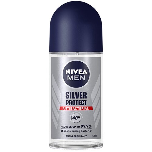 Nivea men silver protect roll on 50ml Cene