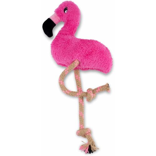 BECO PETS igračka za pse fernando the flamingo roze Slike