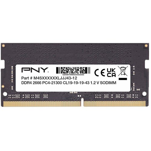 PNY Technologies PNY MN8GSD42666 memory module 8 GB 1 x 8 GB DDR4 260-pin SO-DIMM Cijene