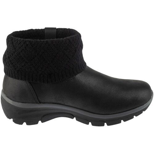 Skechers Pol&amp;scaron;kornji Slip-ins: Easy Going - Cozy Weather 4 Črna Slike