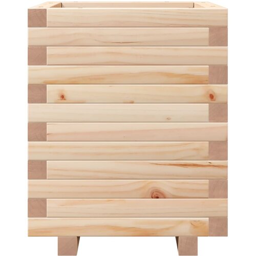  Vrtna sadilica 40 x 40 x 49,5 cm od masivne borovine Slike