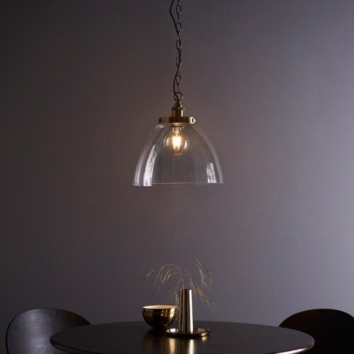  Endon 102926 - Luster na lancu HANSEN 1xE27/10W/230V mesing Slike
