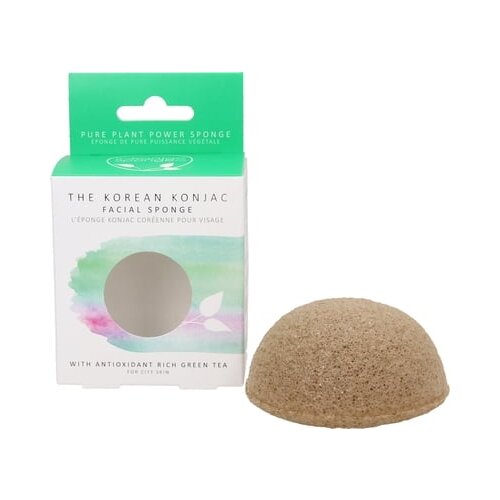 The Konjac Sponge Company premium facial puff z zelenim čajem - 1 k. Cene