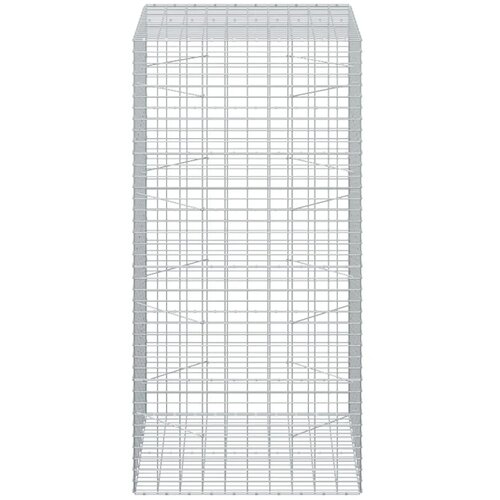  Gabion s žicom debljine 3 5 mm i mrežom 5x10 cm 100x100x200 cm - 100 cm 200 cm 100 cm Slike