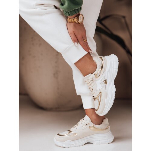 DStreet Sportowe sneakersy damskie AURAVIBE beżowe Cene