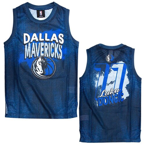 Drugo luka dončić 77 dallas mavericks heating up sublimated mesh tank otroški dres Cene