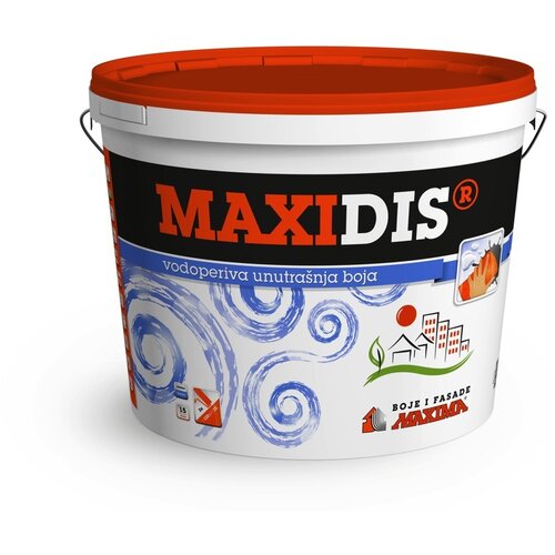 Maxima zidna barva maxidis 15 l, bela Slike