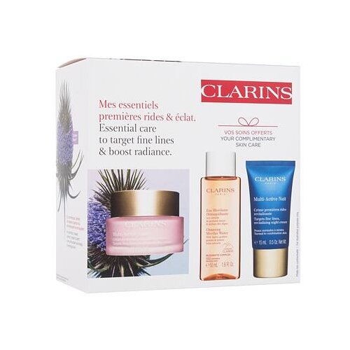 Clarins Multi-Active dnevna krema za obraz za vse tipe kože 50 ml poškodovana škatla za ženske Cene