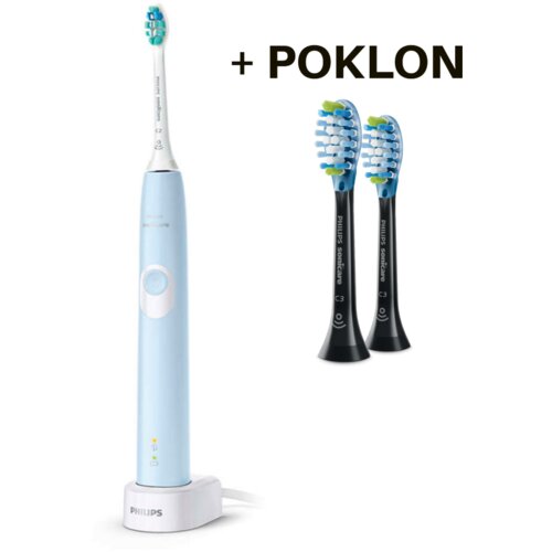 Philips sonična električna četkica za zube Sonicare Protective Clean 4300 HX6803/04 svetloplava + POKLON Rezervne glave 2/1 Slike