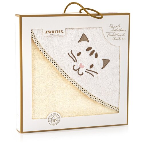 Zwoltex Unisex&amp;#039;s Towel With Hood Kotek Slike