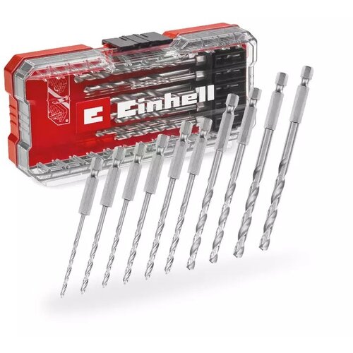 Einhell Set burgija 10 kom za metal, HSS 4241, E6.3 - 1/4", 2 - 6.5 mm Cene