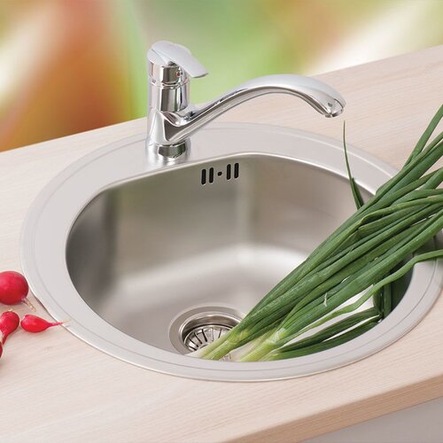 Metalac inox usadni sudoper Venera E510 sifon &amp;oslash;90 Slike