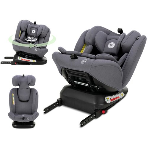 Lorelli auto sedi&amp;scaron;te i-Capella Grey, 40-150cm Isofix Slike