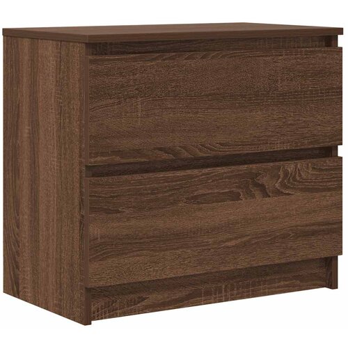 Maison Chic TV omarica - TV stojalo - Televizijska omarica rjav hrast 60x35x54 cm inženirski les, (21698994) Slike