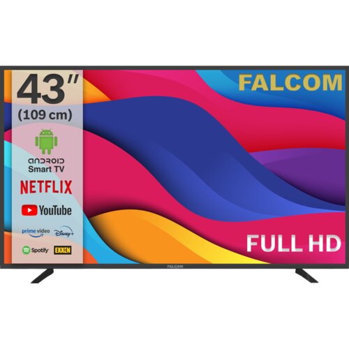 Falcom Televizor Smart LED 43" FullHD,Bluetooth ,WiFi, Android - TV-43LTF022SM Cijene