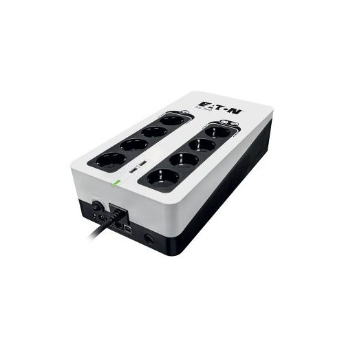 Eaton UPS 3S GEN2 3S 700 DIN, 700VA/420W, Input: Schuko, Outputs: (4) Schuko, (4) Schuko surge only, USB Communication, USB charge (2), 4.2kg; Tower 2yr warranty Slike