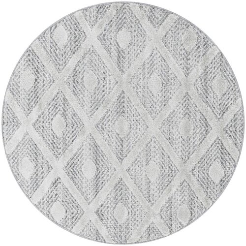 XXXL Tkana Preproga Pisa, Siva, Ø Ca. 80cm Cene