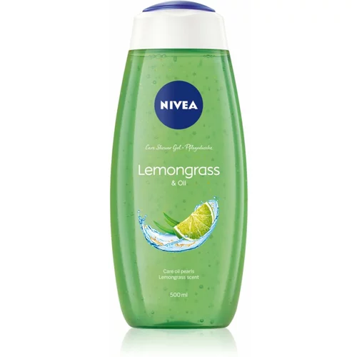 Nivea Lemongrass & Oil gel za prhanje 500 ml za ženske