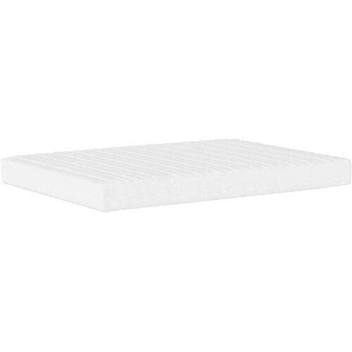 VidaXL krevet s madracem sivi 140x190 cm od umjetne kože Slike